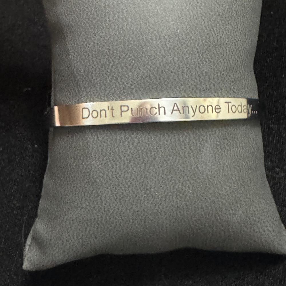 ✨ Snark by Steph Cuff Bracelet – Pick Your Favorite Phrase - Picture 6 of 6